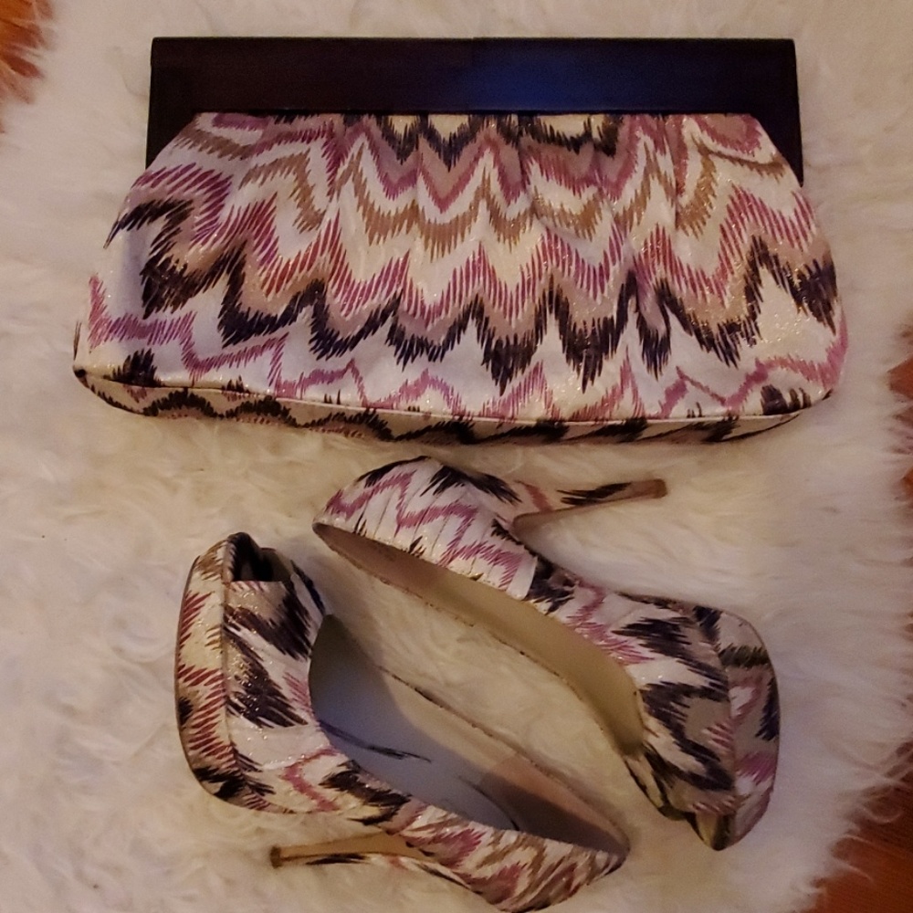 Aldo shoes and purse set